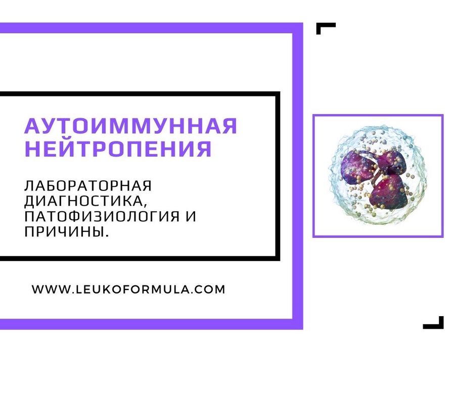 Аутоиммунная нейтропения: лабораторная диагностика