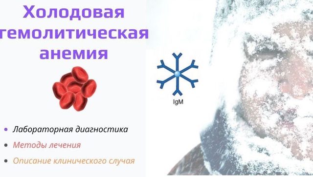 Холодовая гемолитическая анемия и ложное повышение MCHC