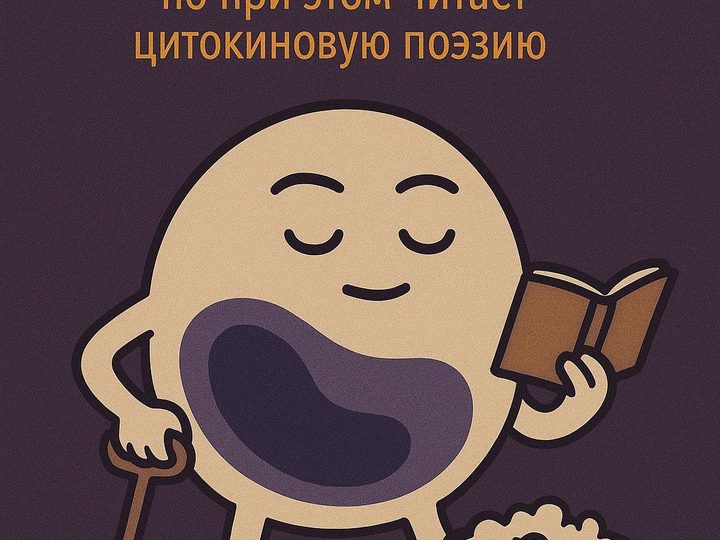 Иллюстрация: моноцит и его трансформация в тканевой макрофаг