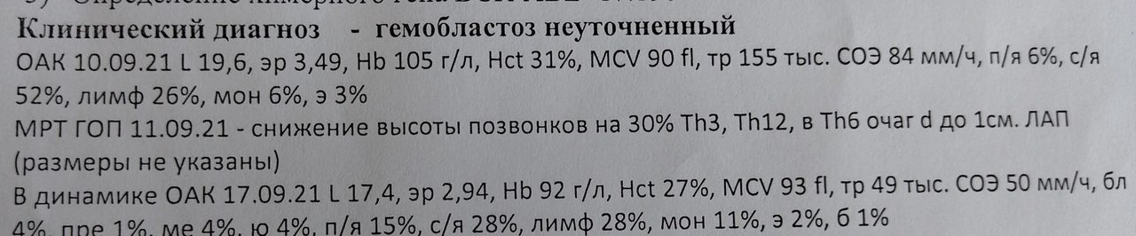 Метастазы рака в костный мозг: цитологическая картина