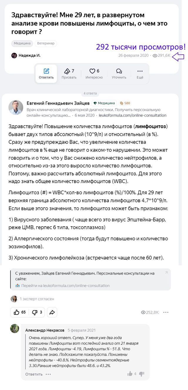 Причины повышения лимфоцитов в общем анализе крови